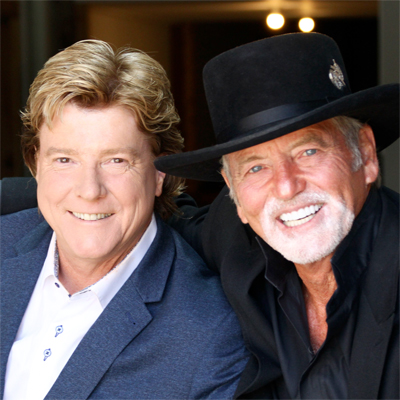 Andy Cooney and Larry Gatlin